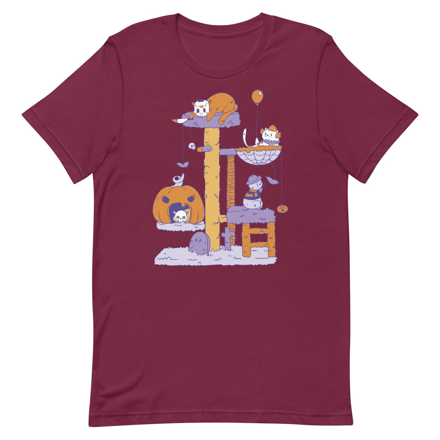 Cat Horror Icons Unisex t-shirt