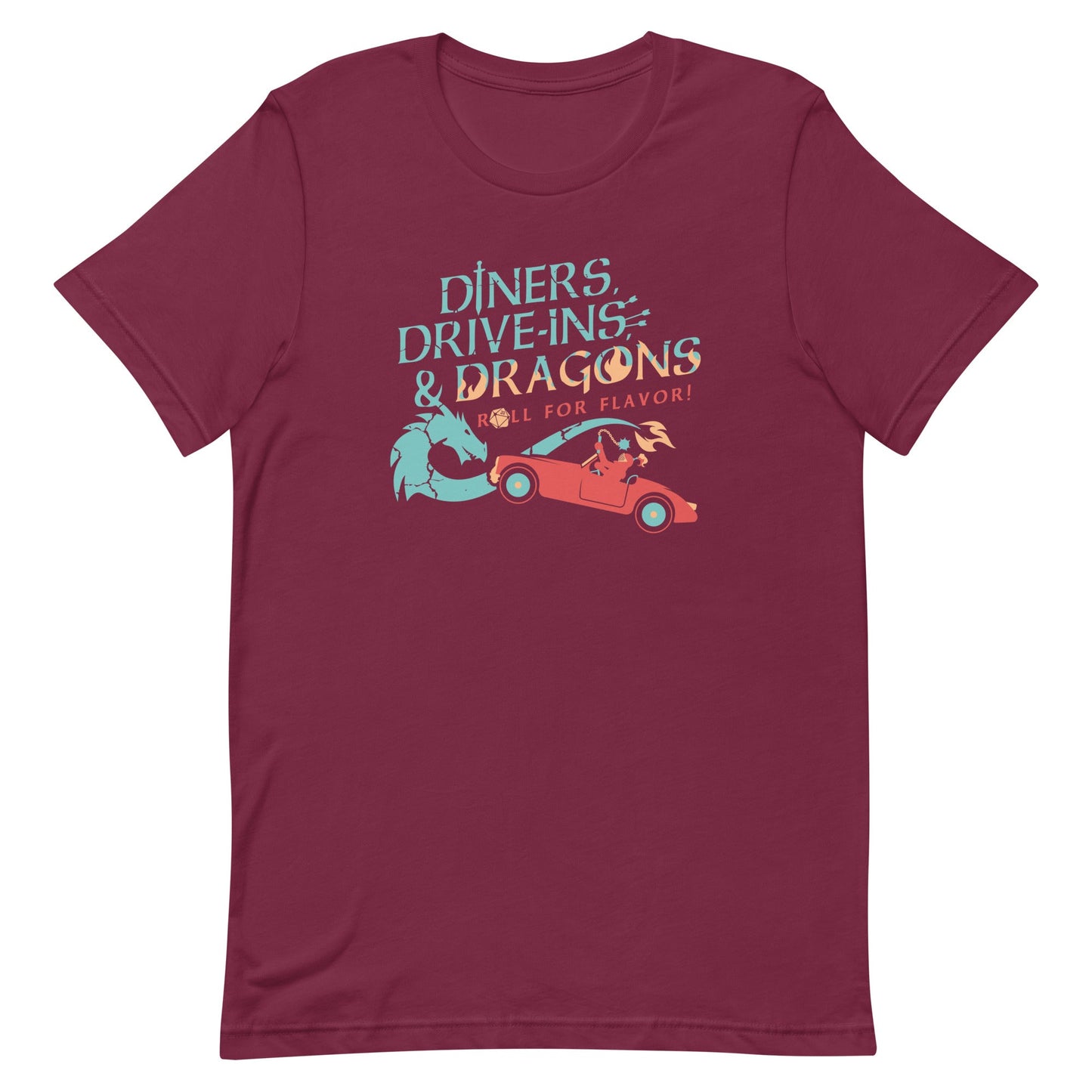 Diners, Drive-ins, & Dragons Men's Signature Tee
