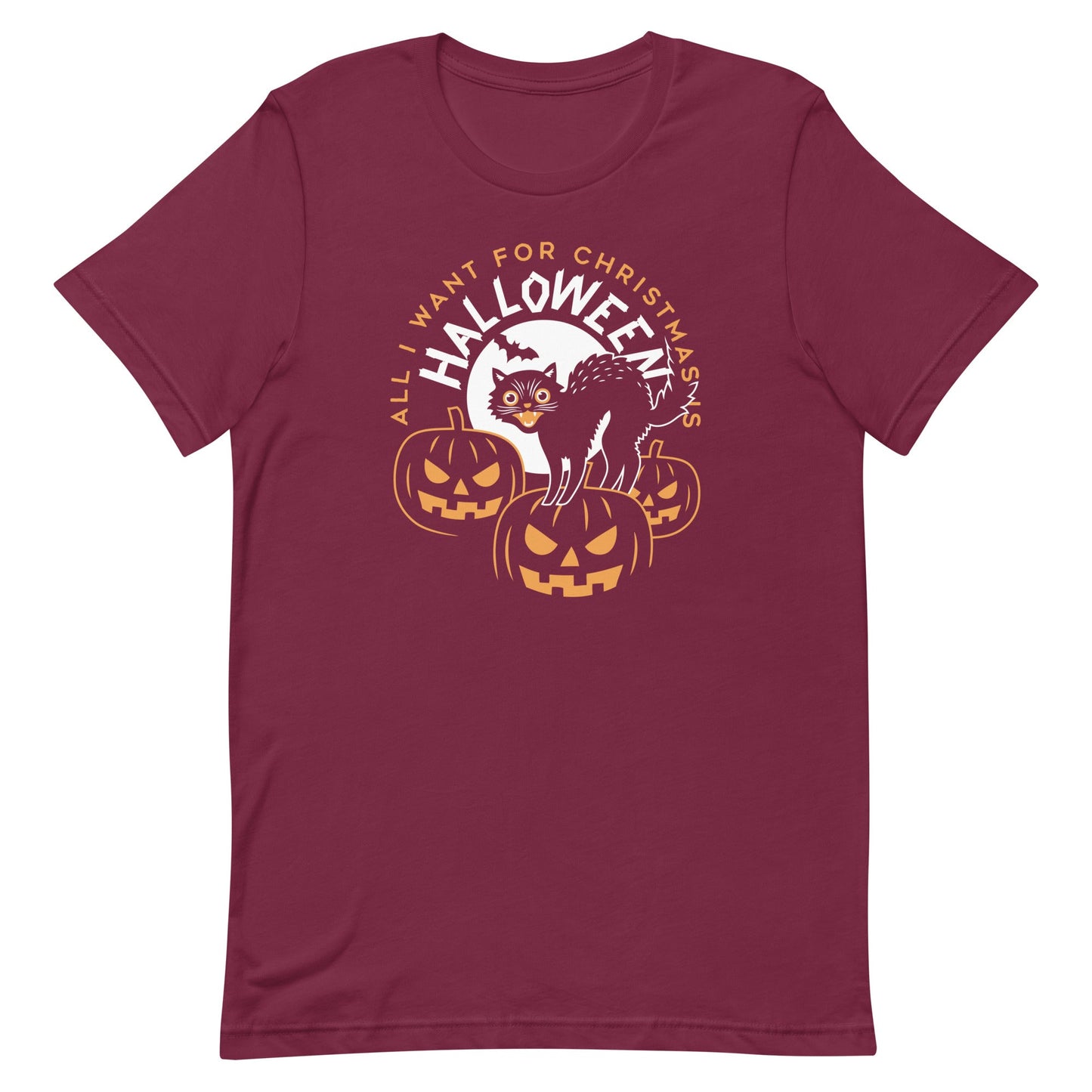 All I Want For Christmas Is Halloween Men's Signature Tee