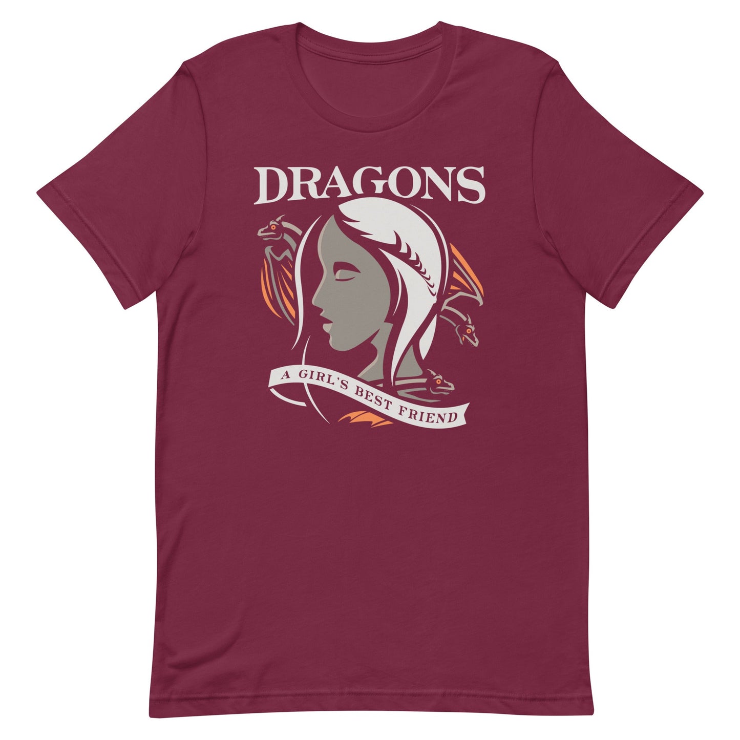 Dragons Are A Girl's Best Friend Men's Signature Tee