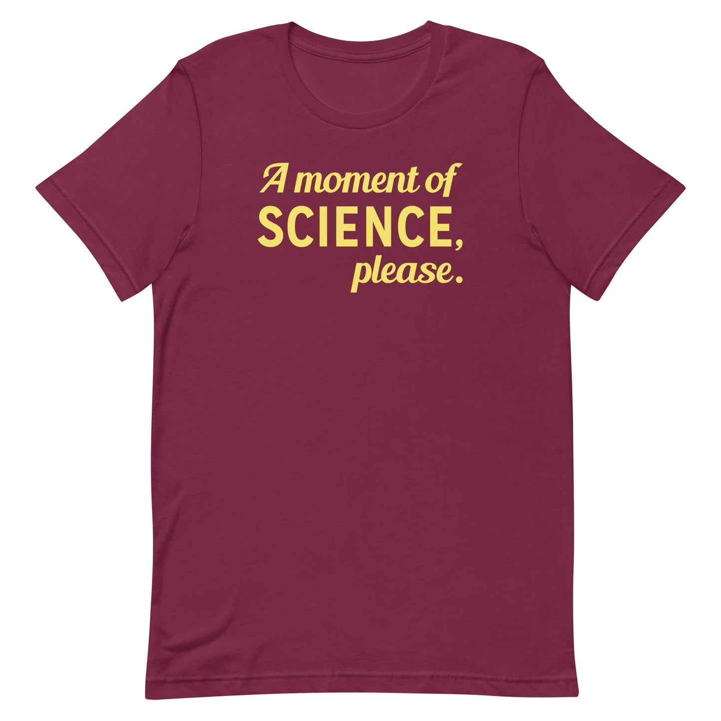 A Moment of Science, Please Men's Signature Tee