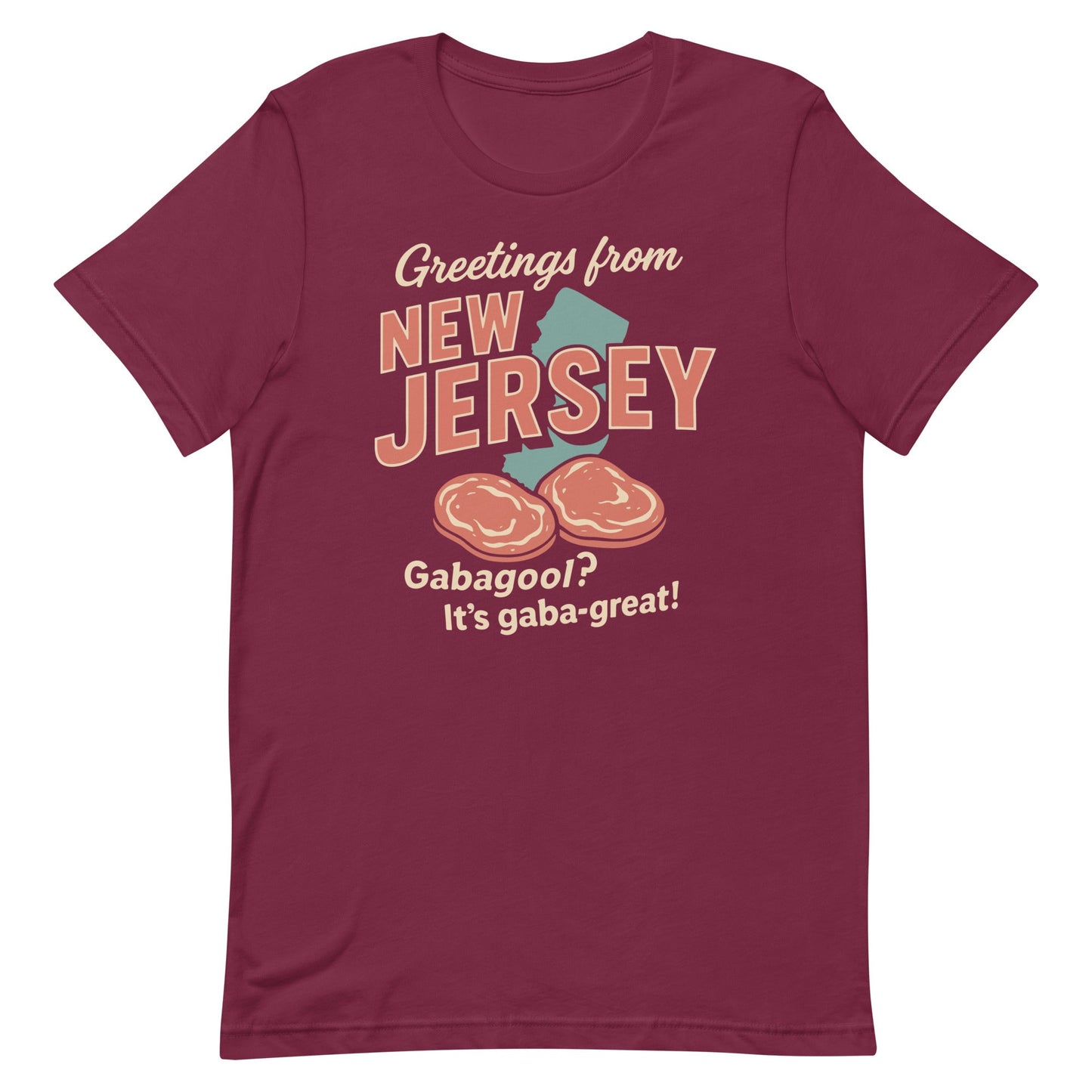 Greetings From New Jersey Men's Signature Tee