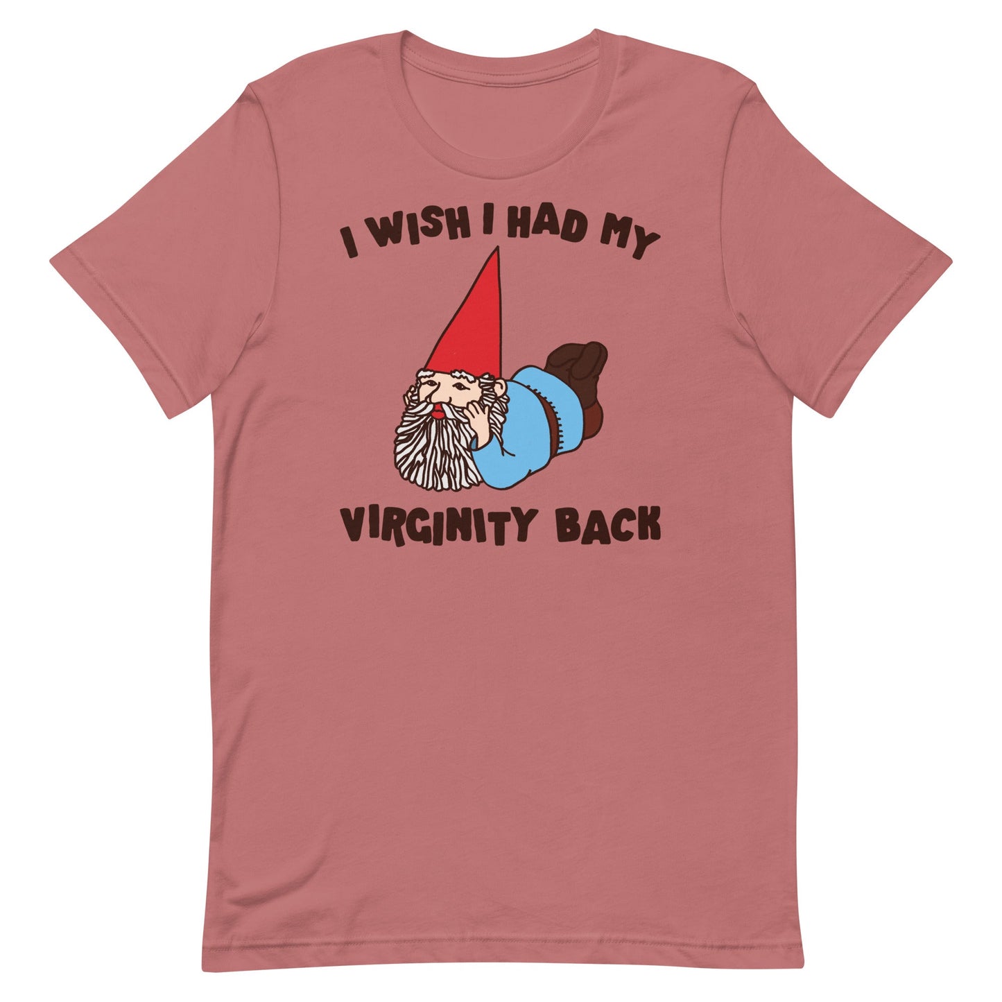 I Wish I Had My Virginity Back (Gnome) Unisex t-shirt