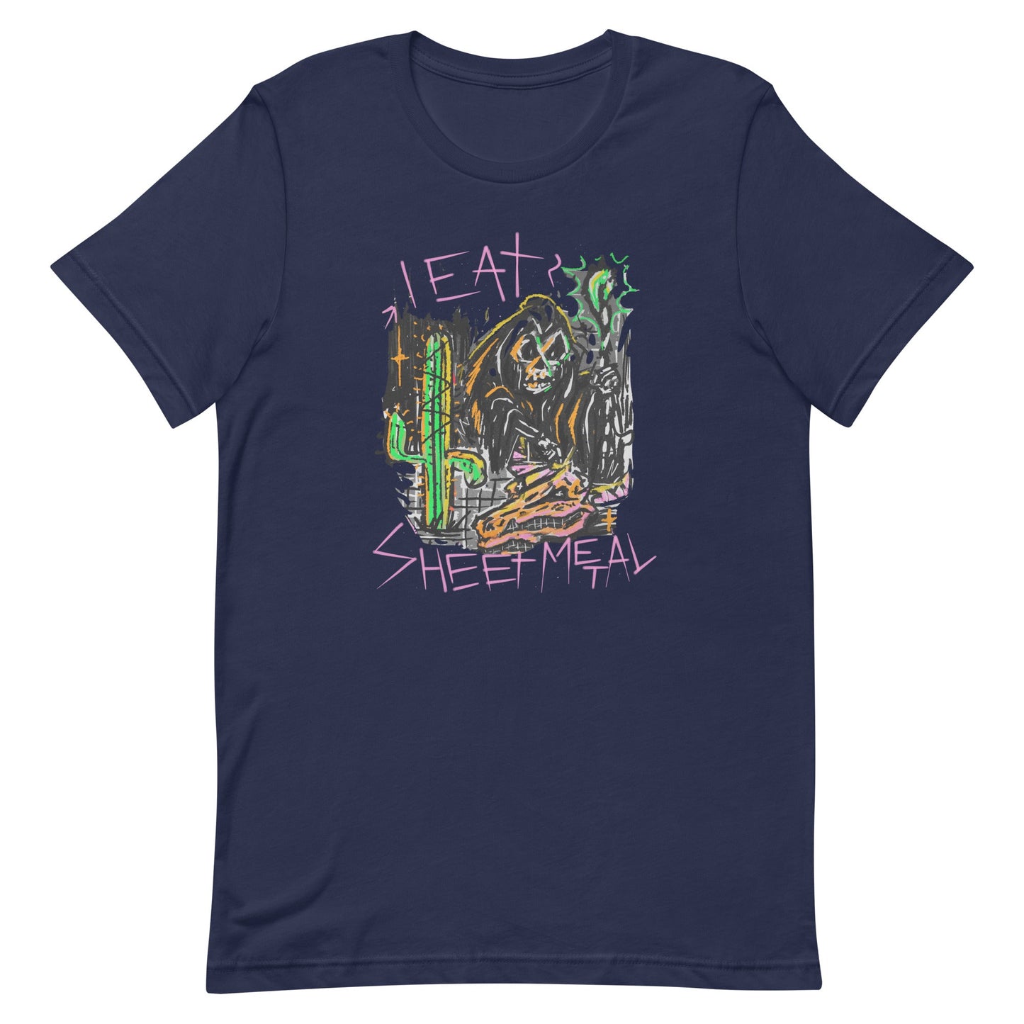 I Eat Sheet Metal Unisex t-shirt