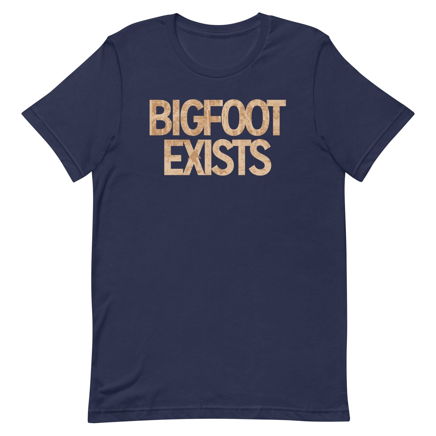 Bigfoot Exists Men's Signature Tee