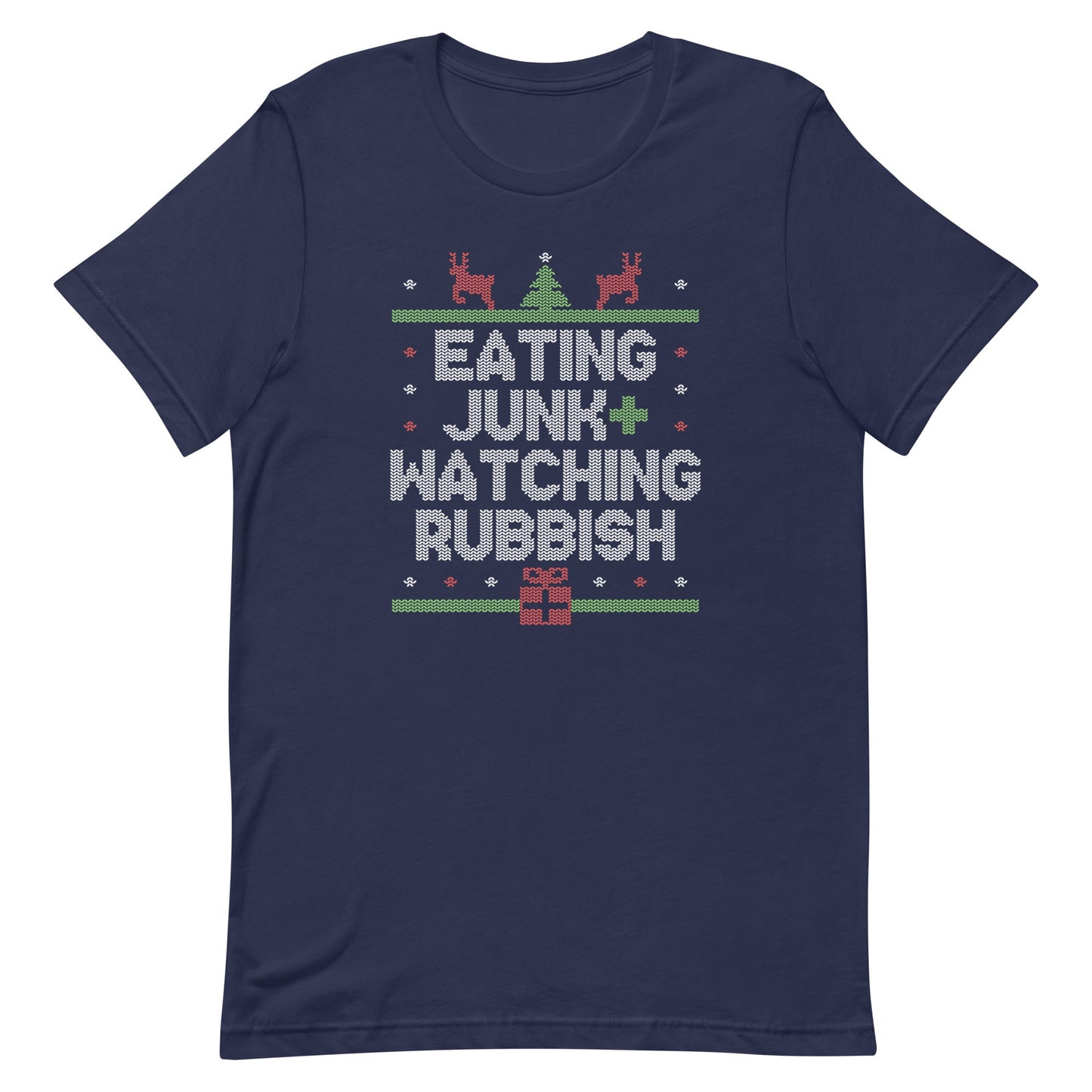 Eating Junk And Watching Rubbish Men's Signature Tee