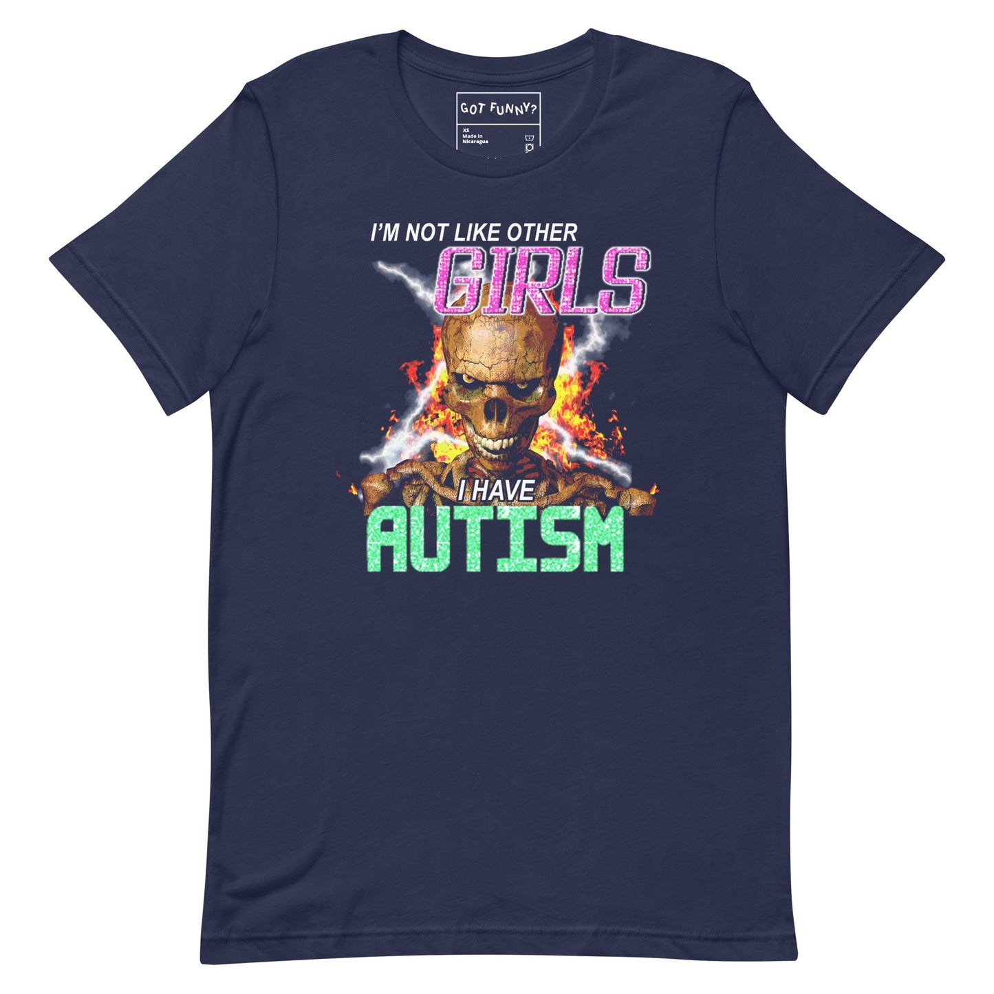 Not Like Other Girls (Autism) Unisex t-shirt