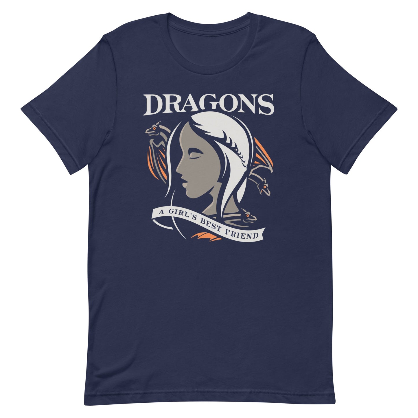 Dragons Are A Girl's Best Friend Men's Signature Tee