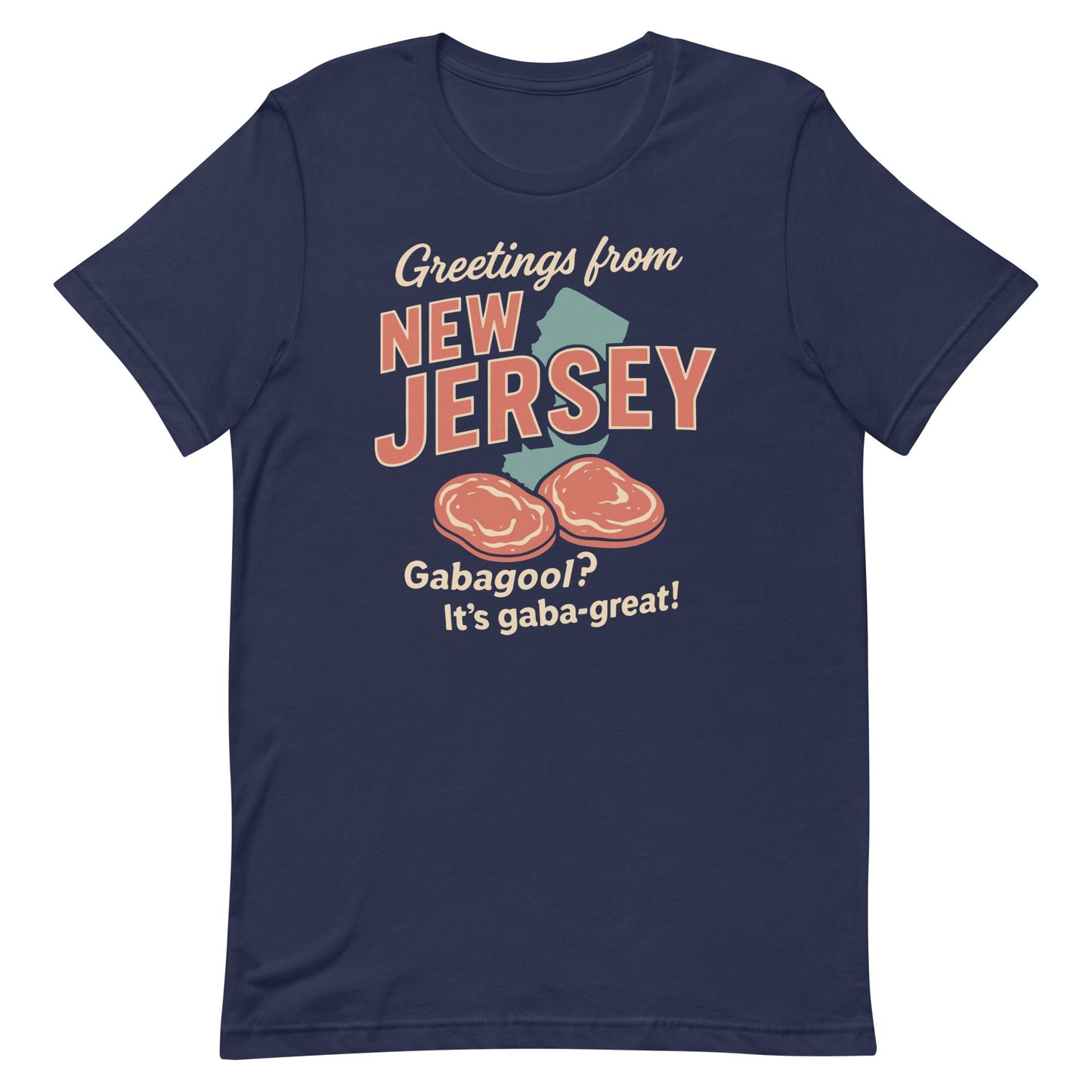 Greetings From New Jersey Men's Signature Tee