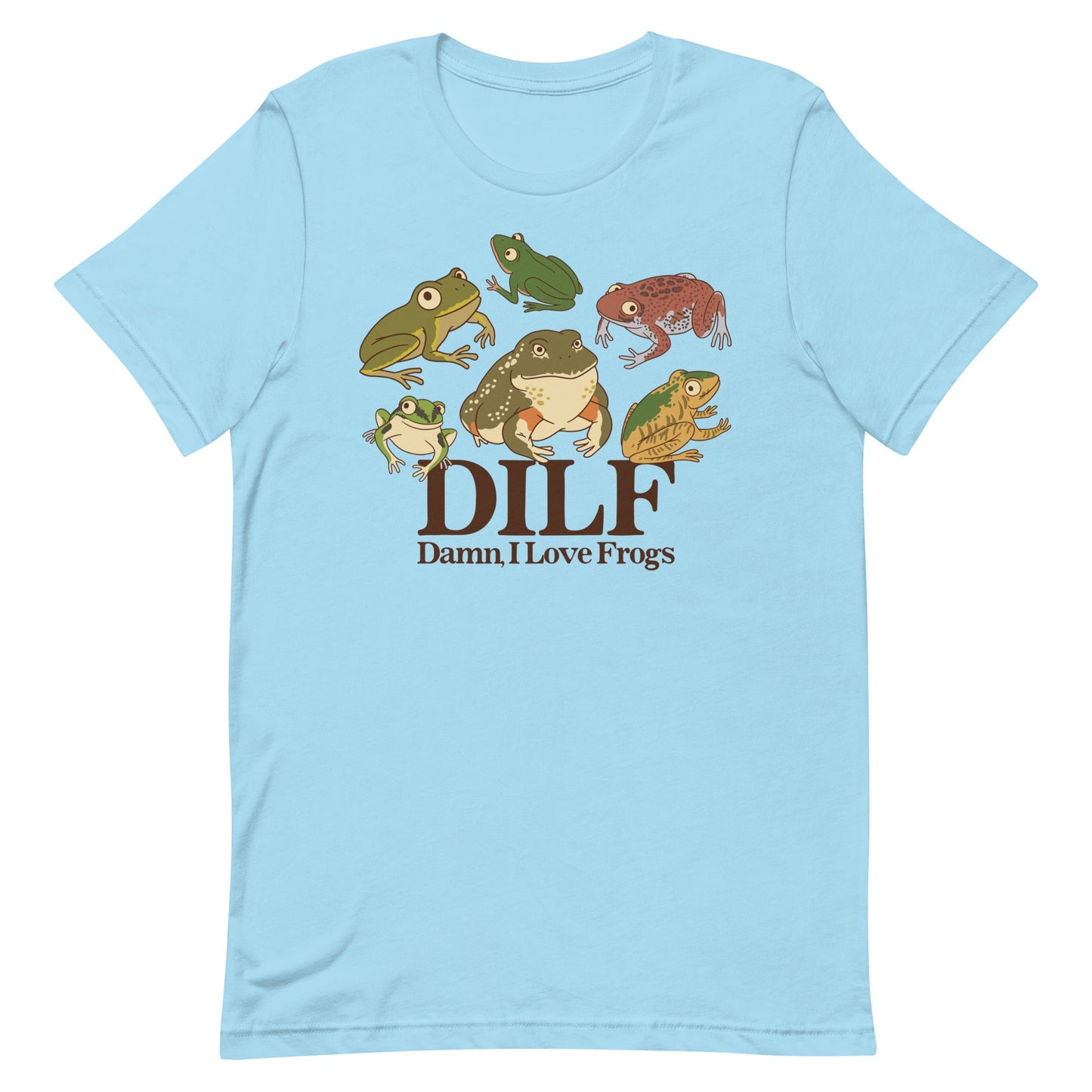 DILF (Damn, I Love Frogs) Unisex t-shirt