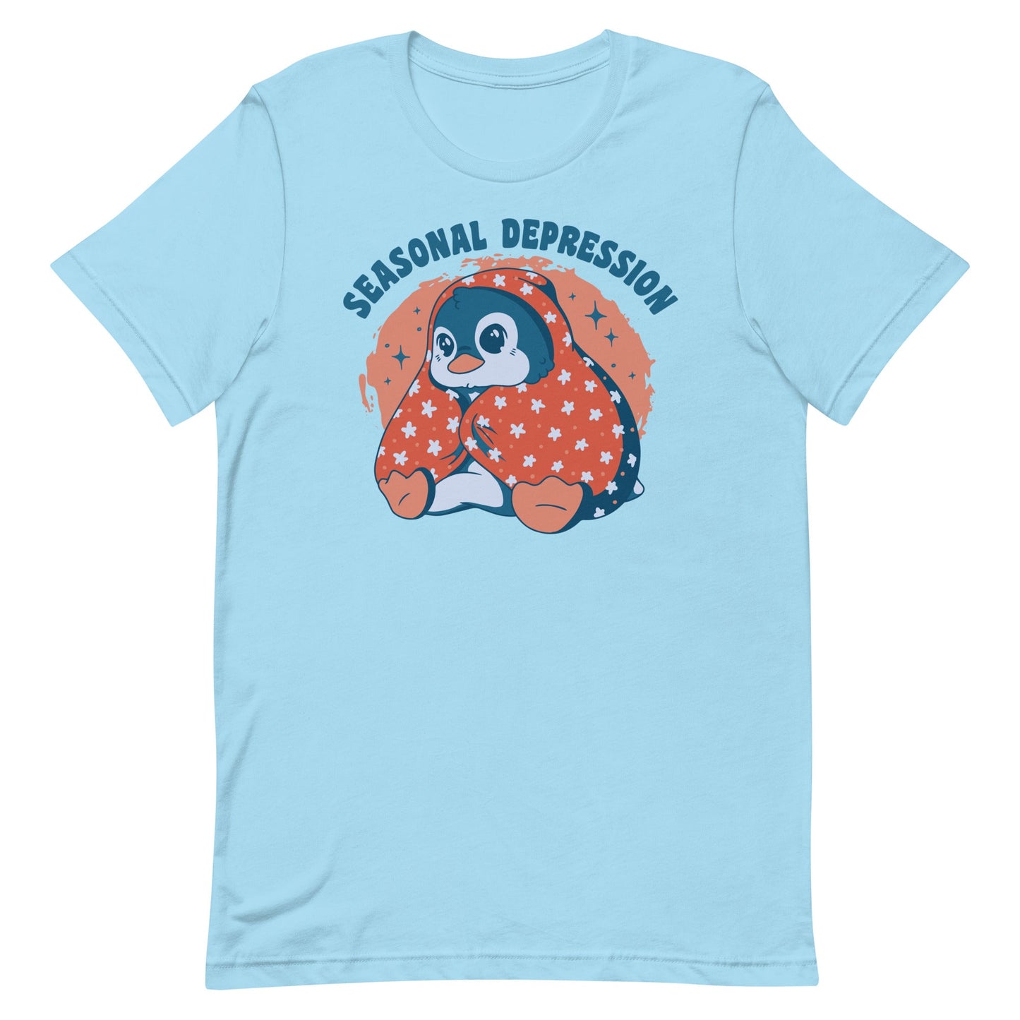 Seasonal Depression Penguin Unisex t-shirt