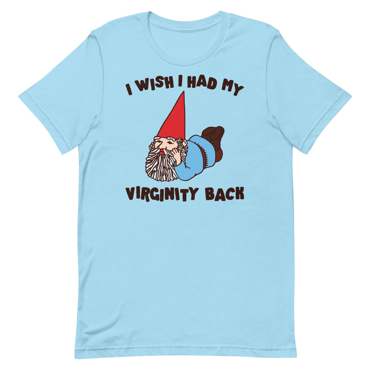 I Wish I Had My Virginity Back (Gnome) Unisex t-shirt