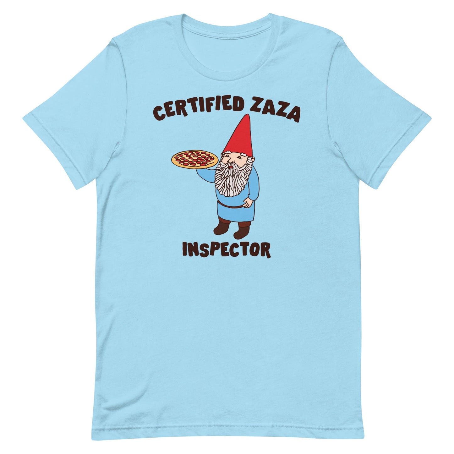 Certified Zaza Inspector (Gnome) Unisex t-shirt