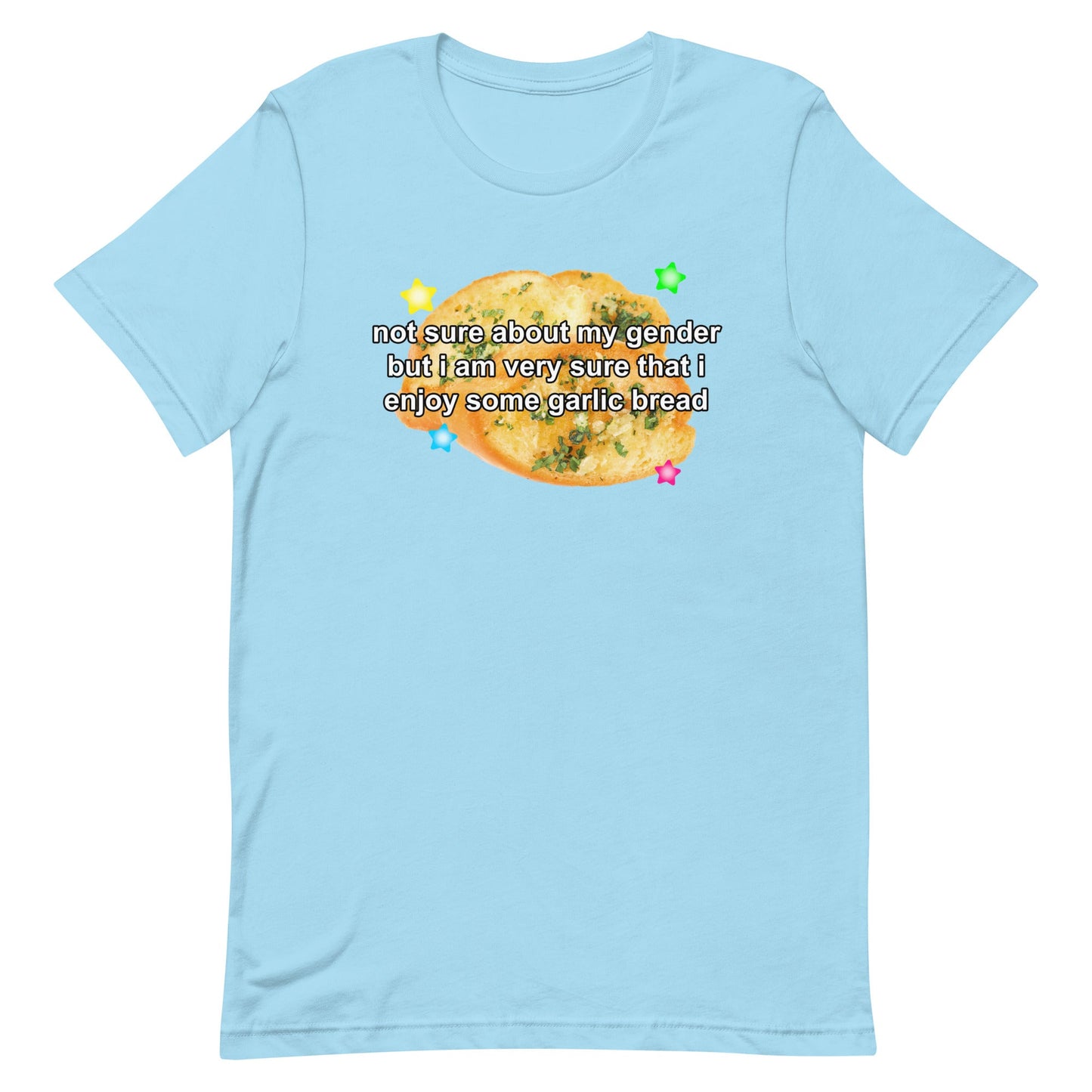 Not Sure About My Gender (Garlic Bread) Unisex t-shirt