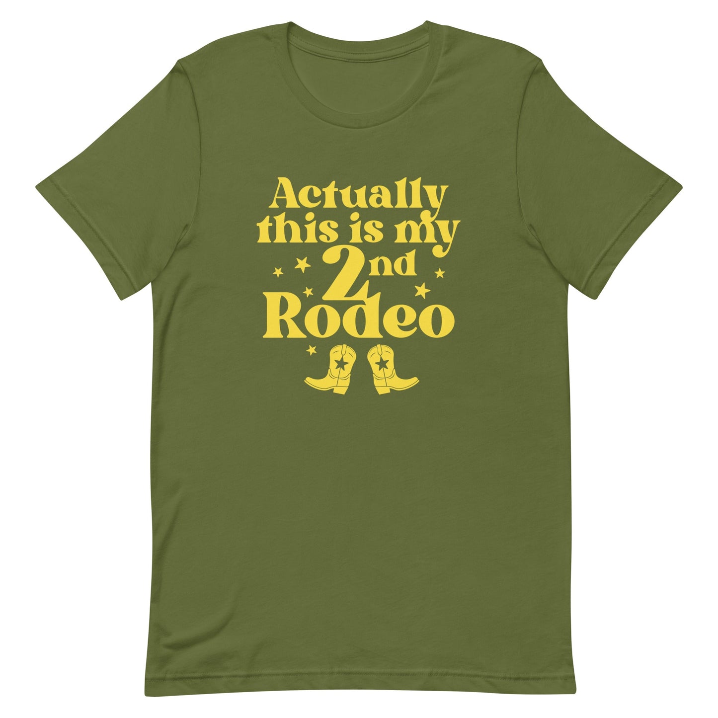 Actually This Is My 2nd Rodeo Men's Signature Tee