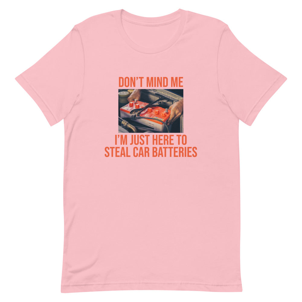 Car Batteries unisex t-shirt