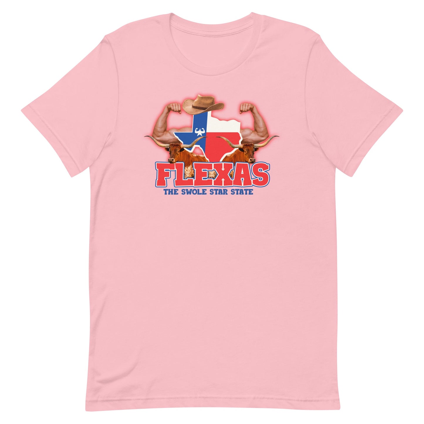 Flexas (The Swole Star State) Unisex t-shirt