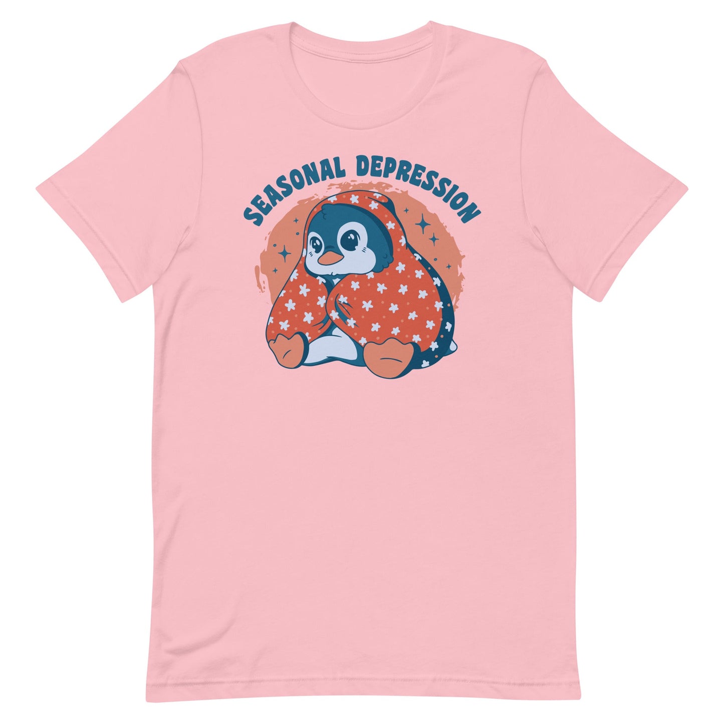 Seasonal Depression Penguin Unisex t-shirt