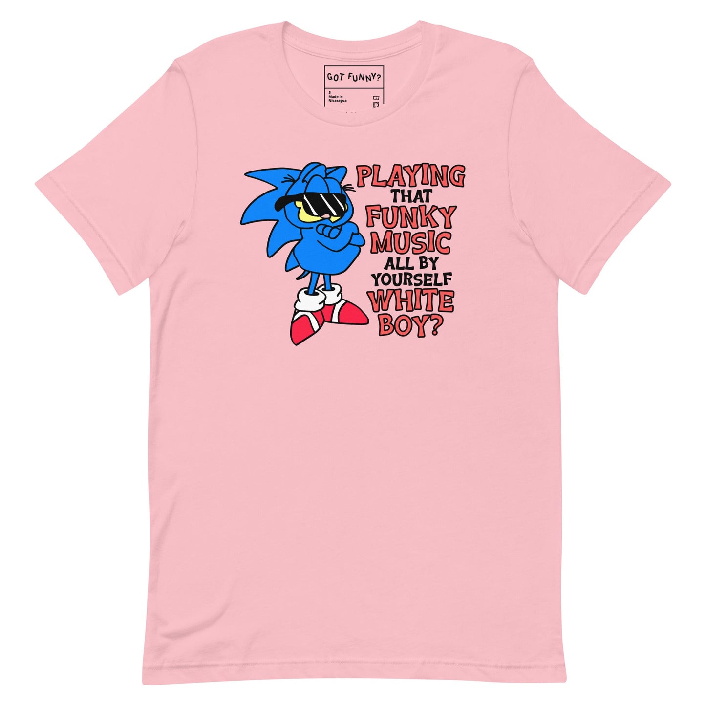 Playing That Funky Music All By Yourself Unisex t-shirt