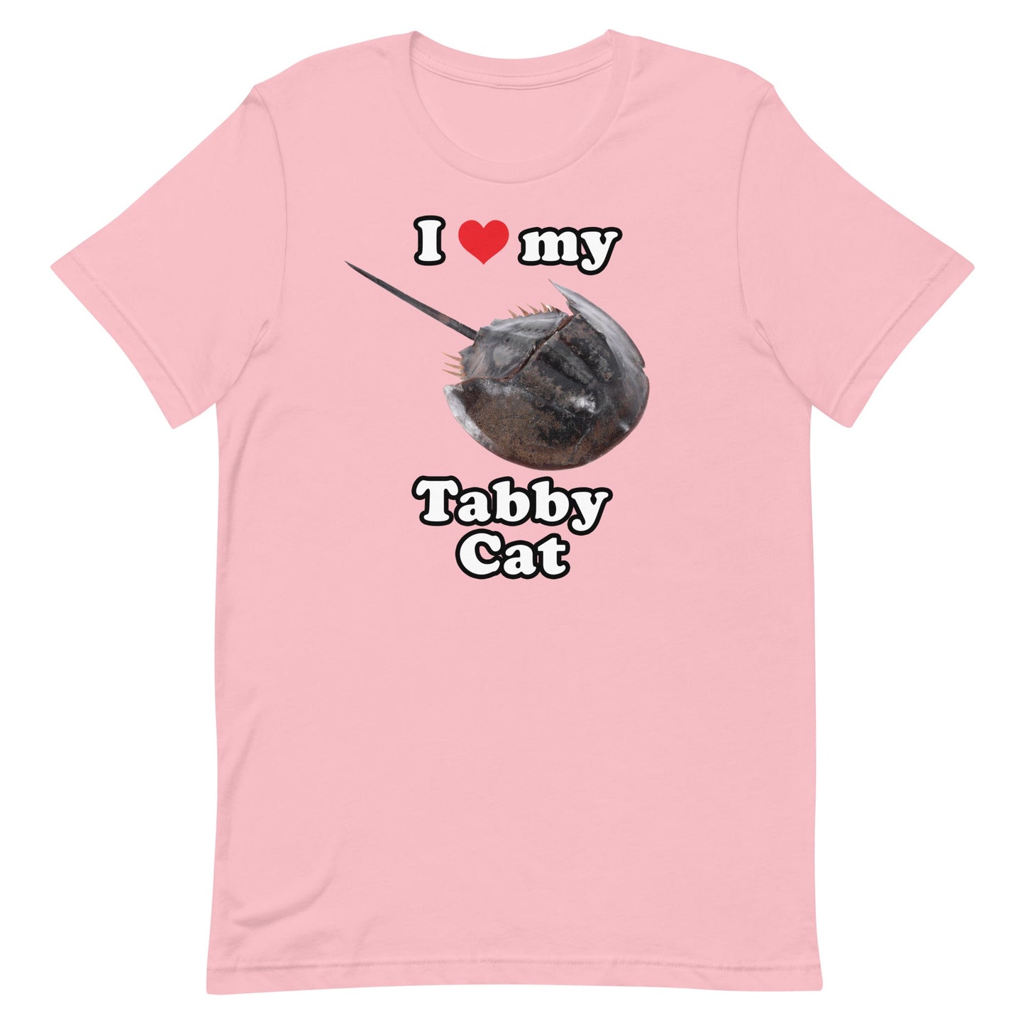 I Love My Tabby Cat Unisex t-shirt