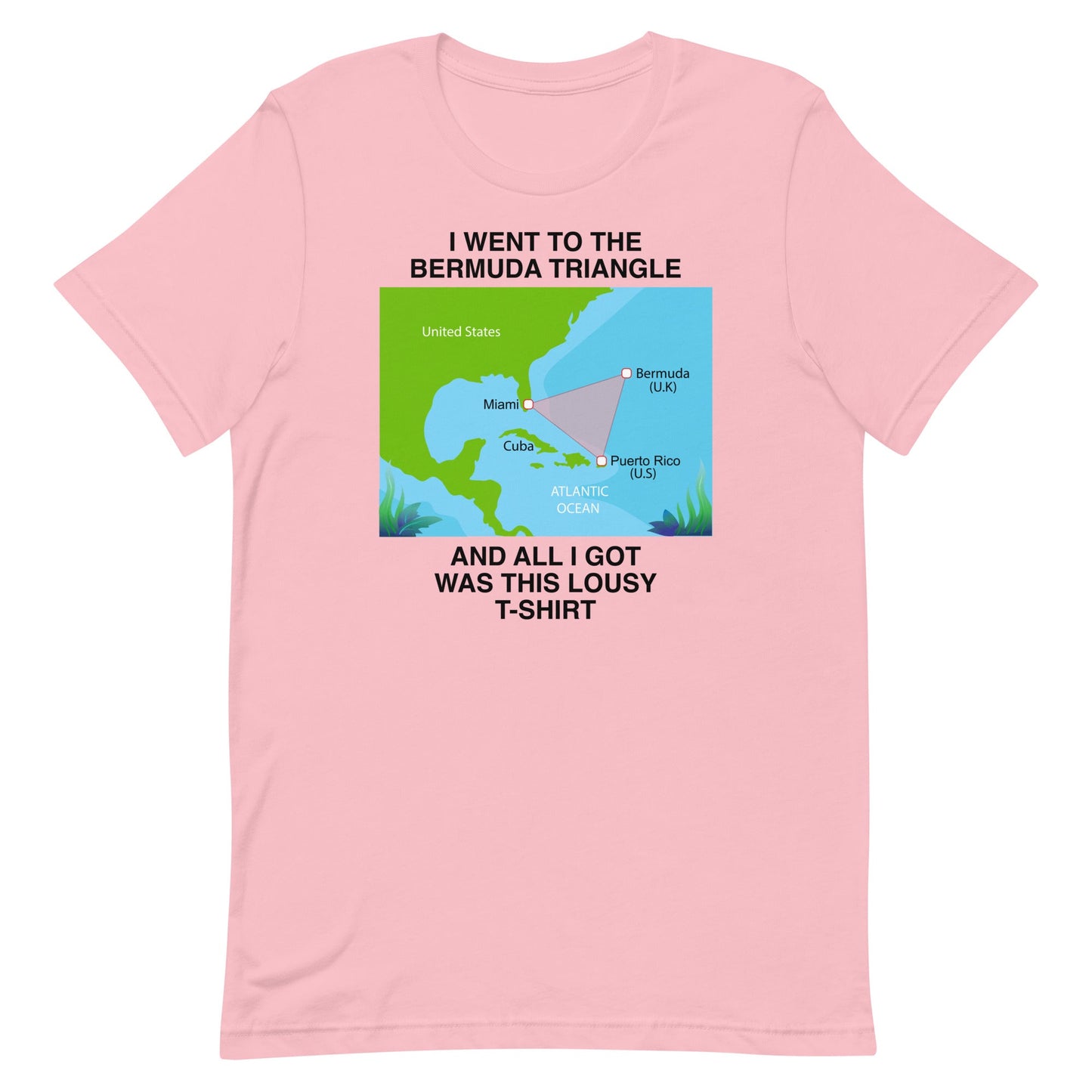I Went to the Bermuda Triangle Unisex t-shirt