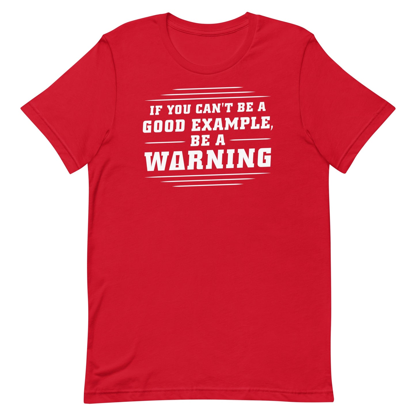 Be A Warning Men's Signature Tee