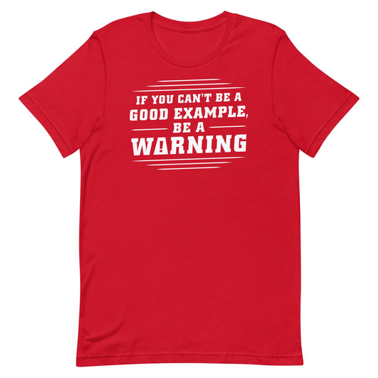 Be A Warning Men's Signature Tee