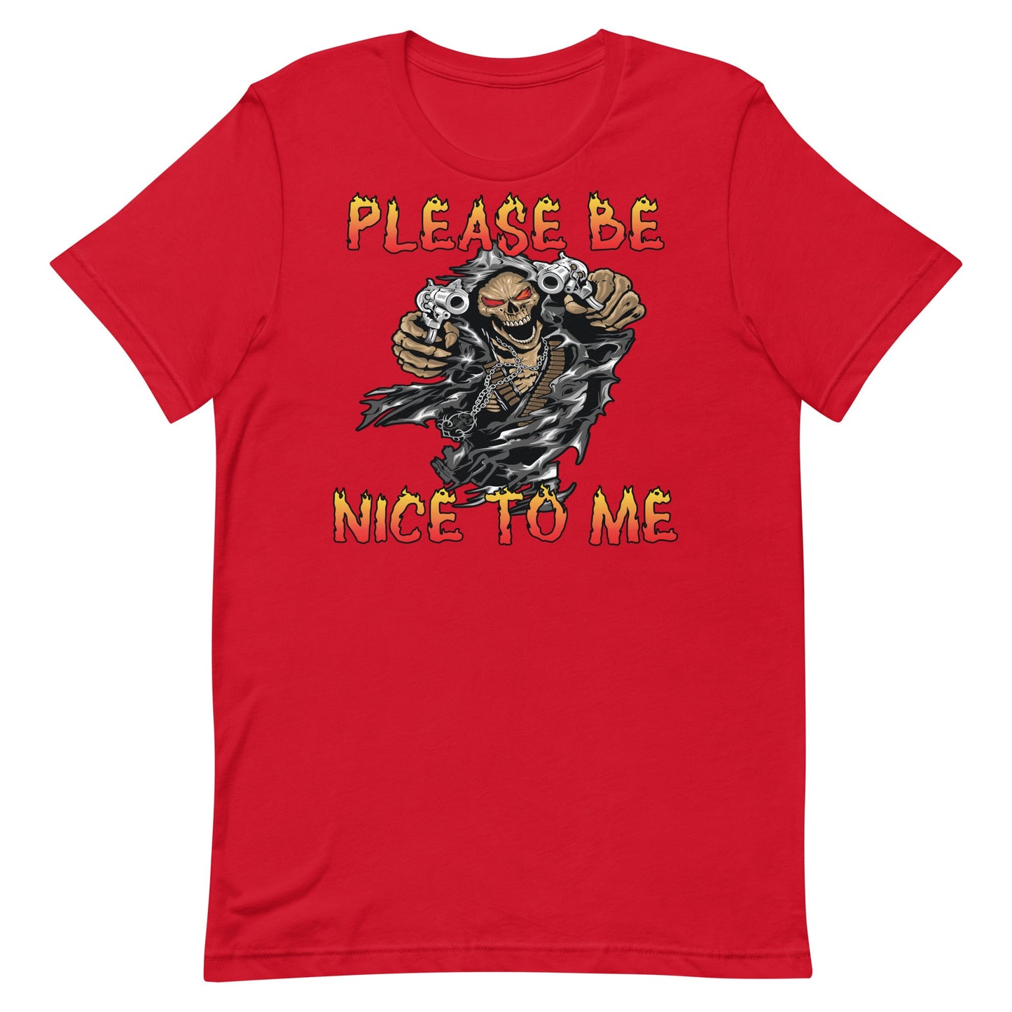 Please Be Nice to Me Unisex t-shirt