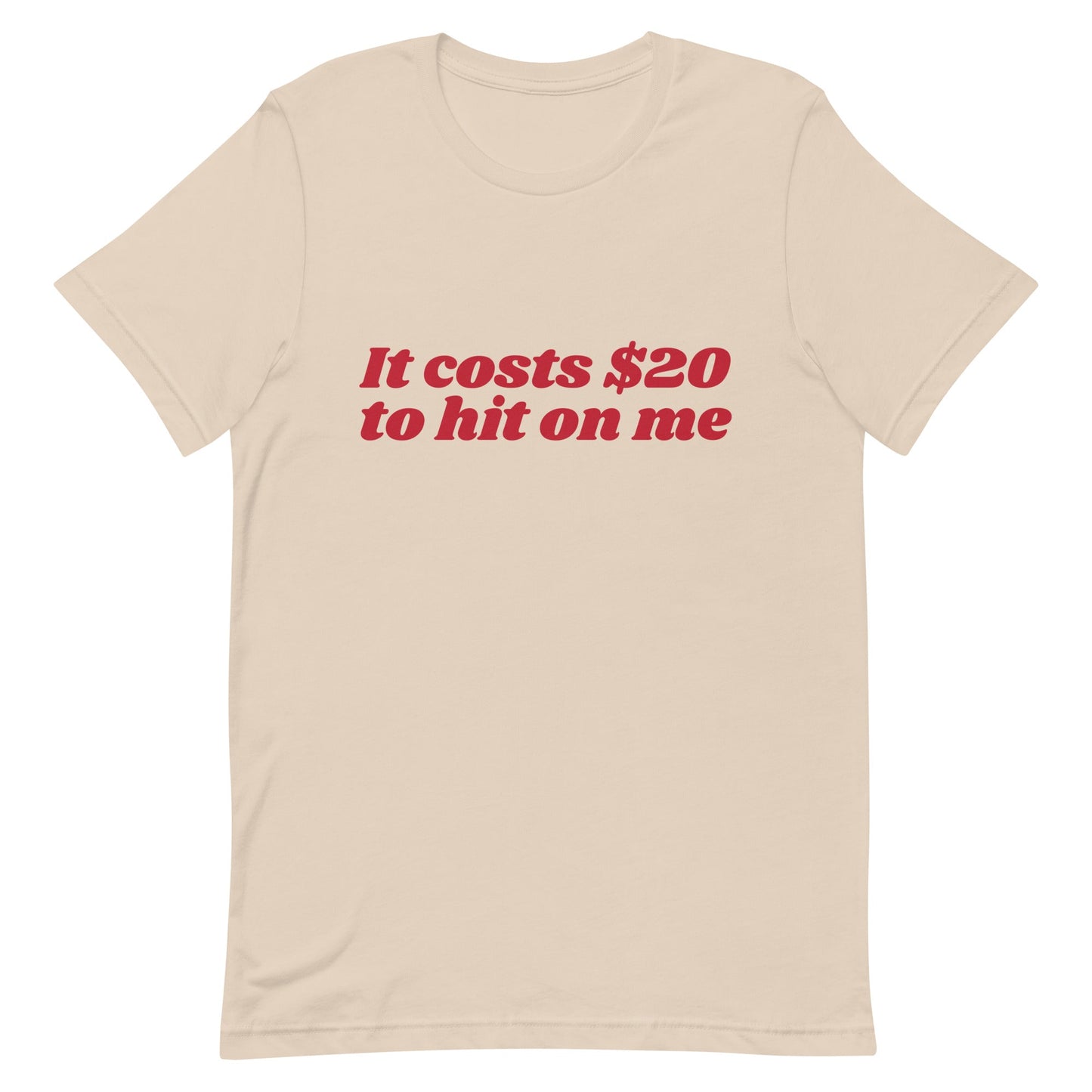 It Costs $20 to Hit on Me Unisex t-shirt