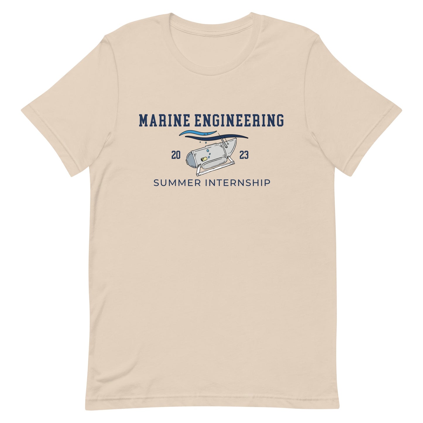 Marine Engineering Summer Internship Unisex t-shirt