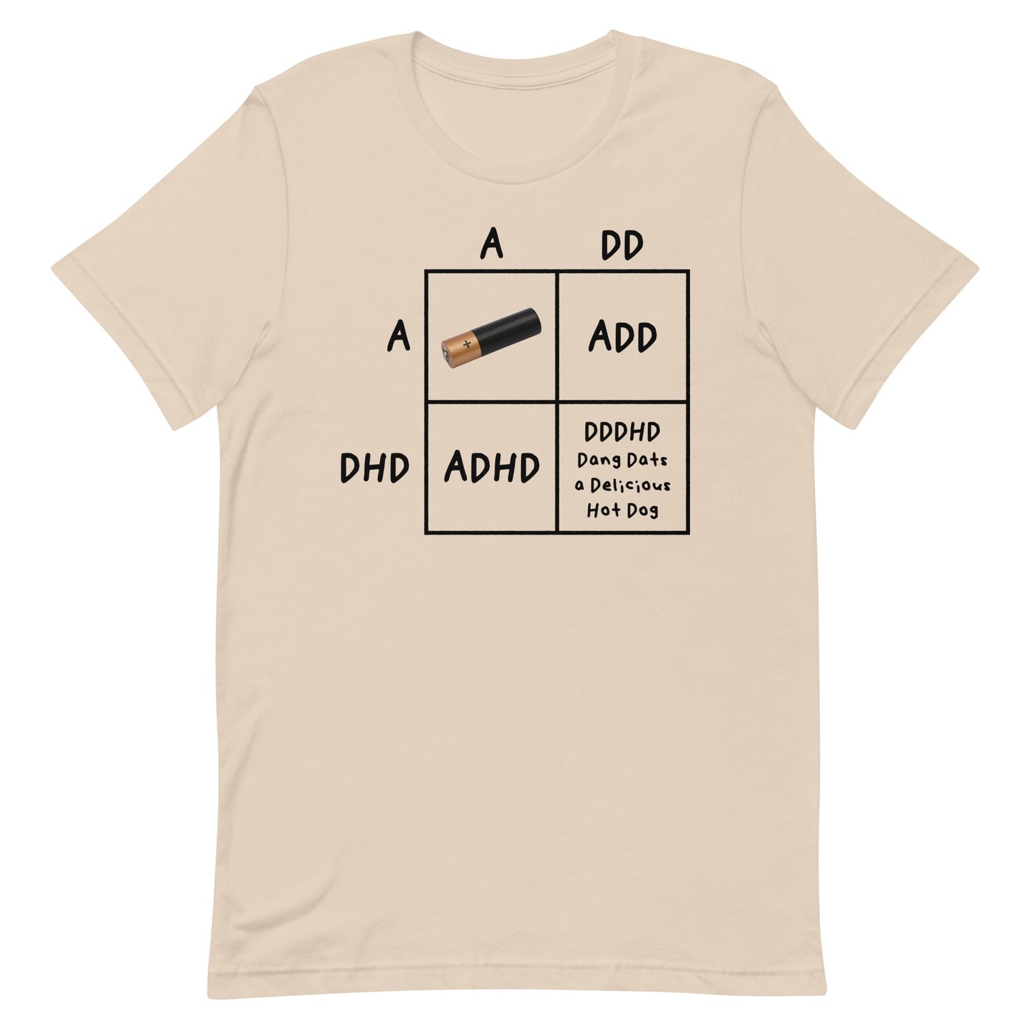 Funny Punnett Square Unisex t-shirt