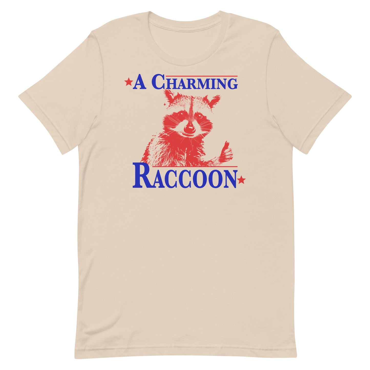 A Charming Raccoon Unisex t-shirt