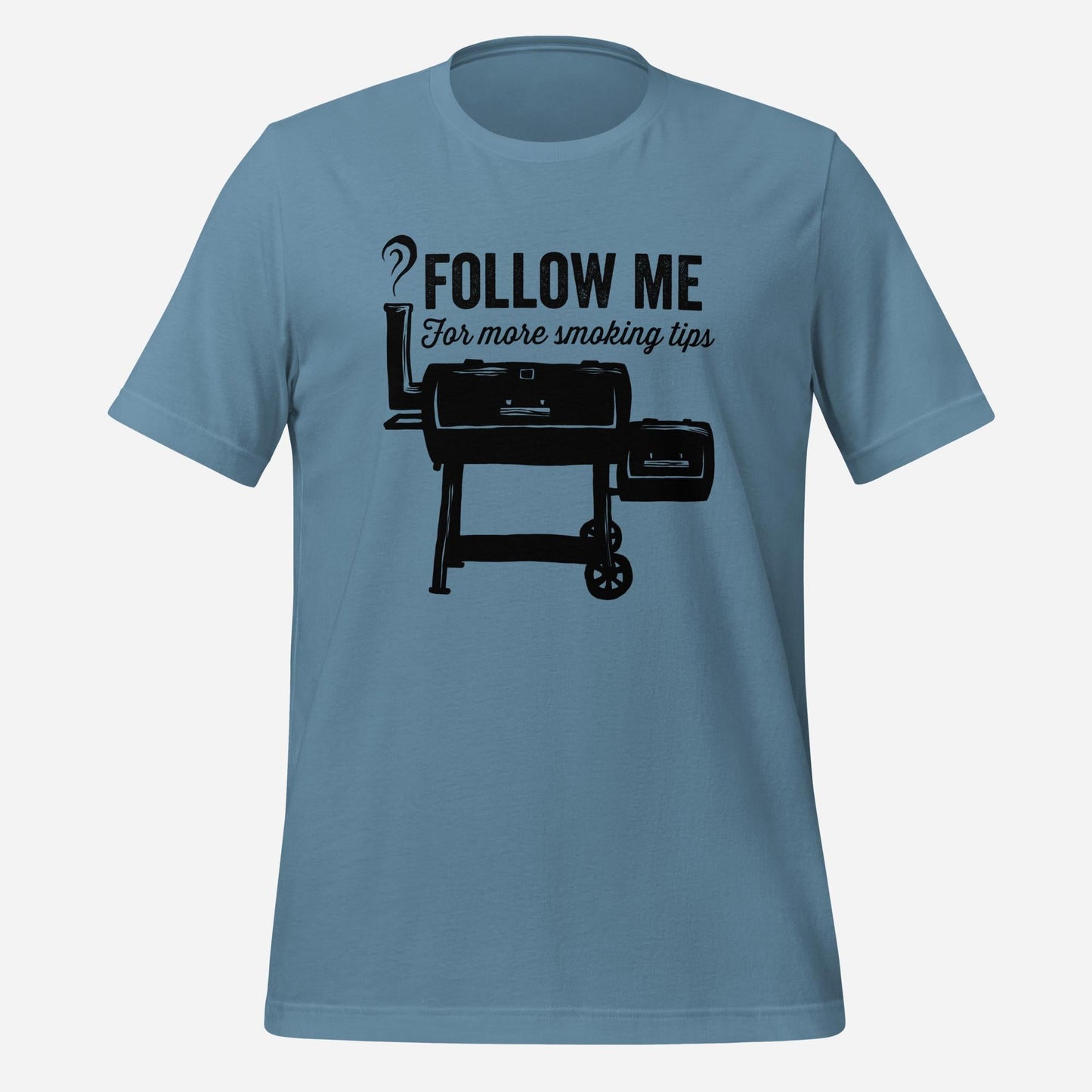 Follow Me For More Smoking Tips Funny BBQ Tee