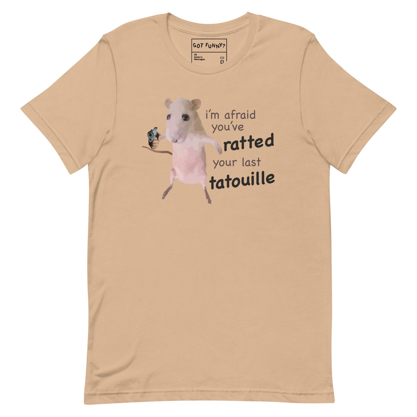 You've Ratted Your Last Tatoullie Unisex t-shirt