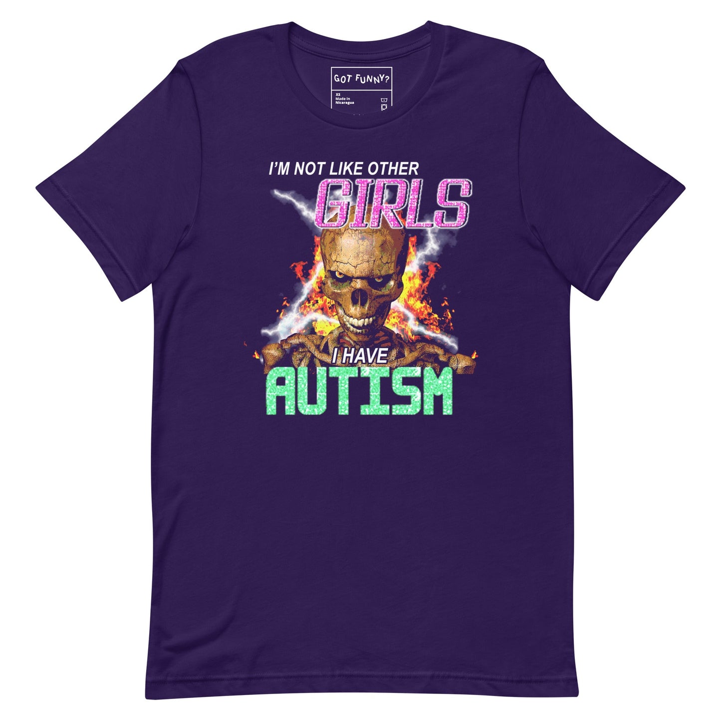 Not Like Other Girls (Autism) Unisex t-shirt