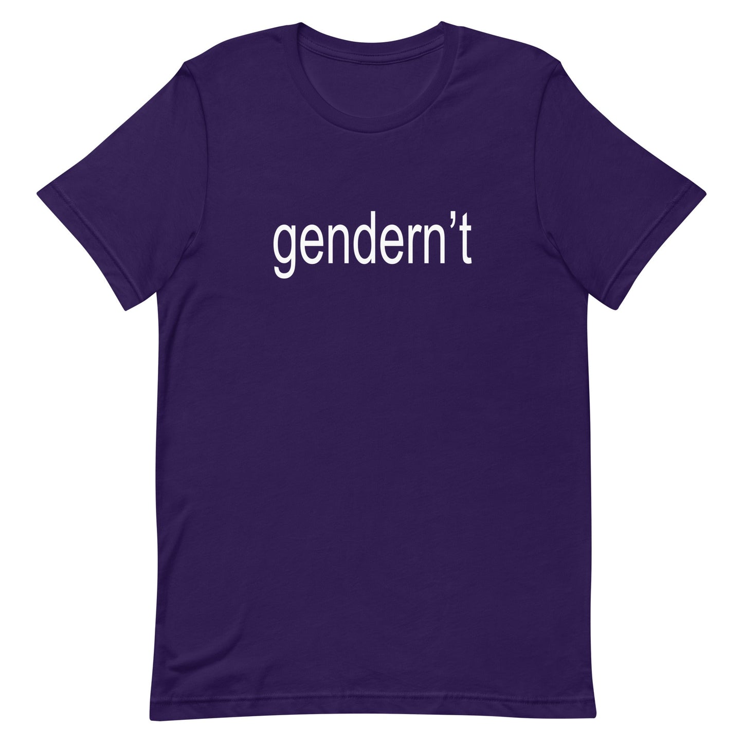 Gendern't Unisex t-shirt