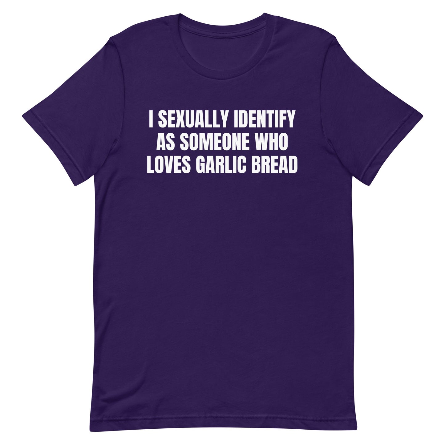 Someone Who Loves Garlic Bread Unisex t-shirt