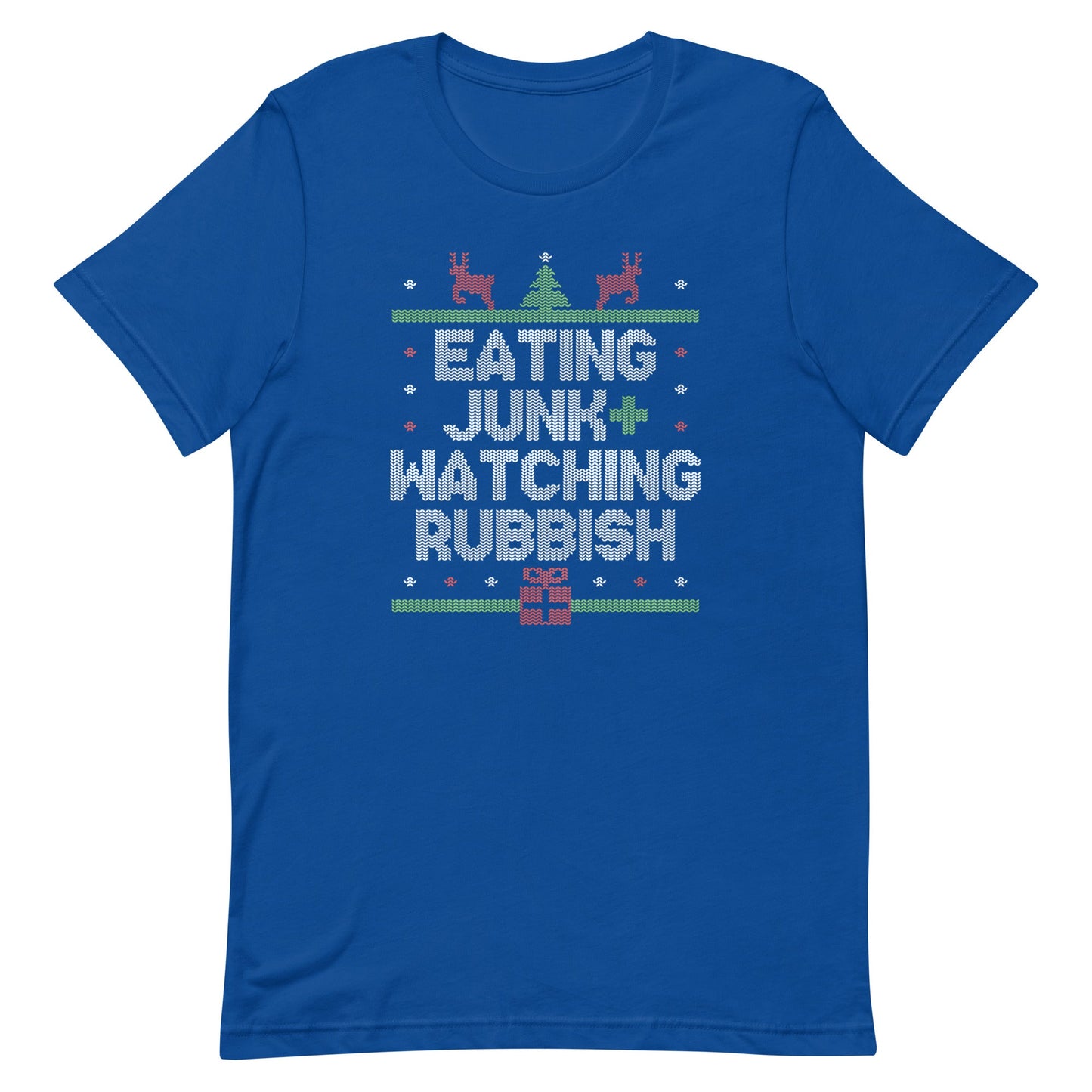 Eating Junk And Watching Rubbish Men's Signature Tee