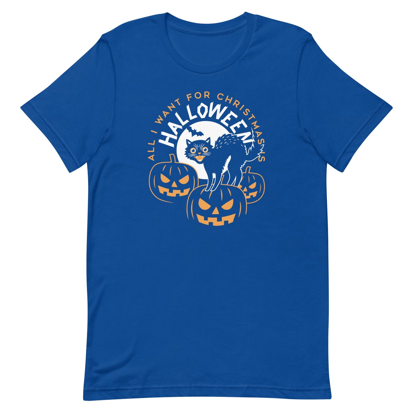 All I Want For Christmas Is Halloween Men's Signature Tee