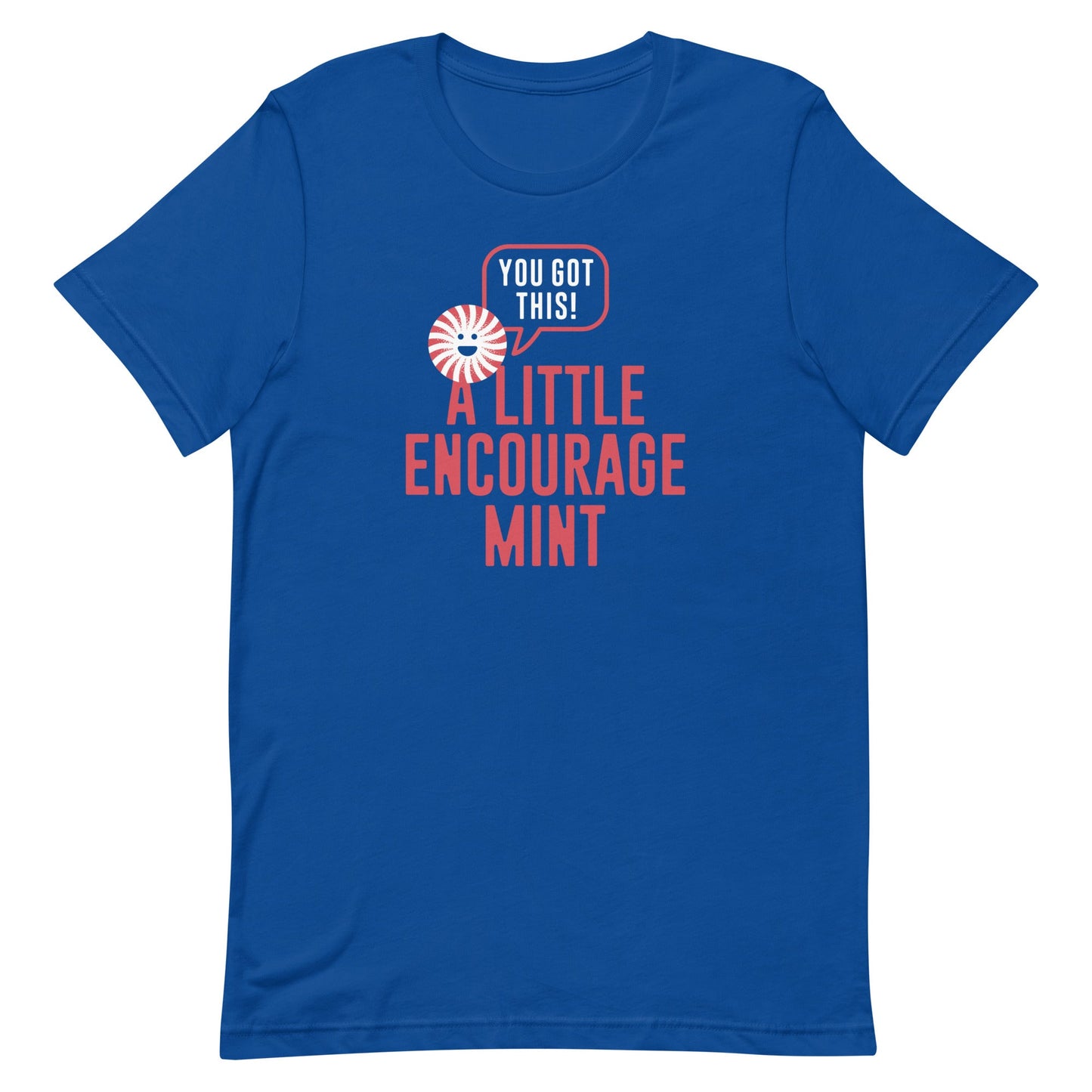 A Little Encourage Mint Men's Signature Tee