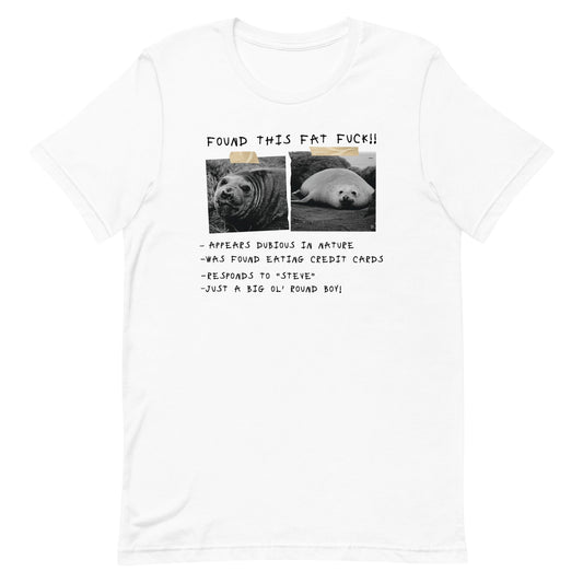Found Seal Unisex t-shirt