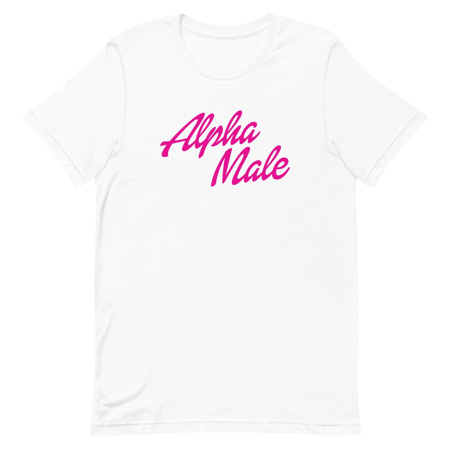 Alpha Male (Barbie Font) Unisex t-shirt
