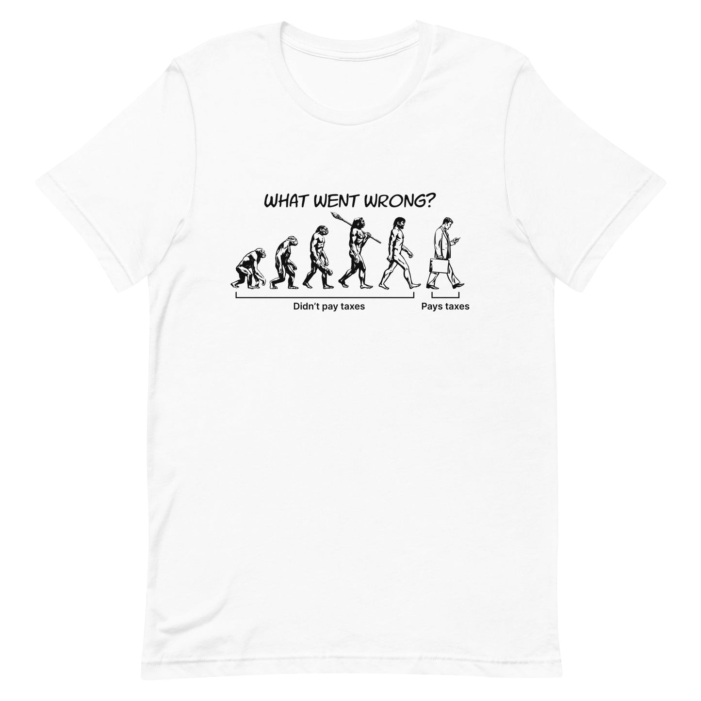 What Went Wrong (Taxes) Unisex t-shirt
