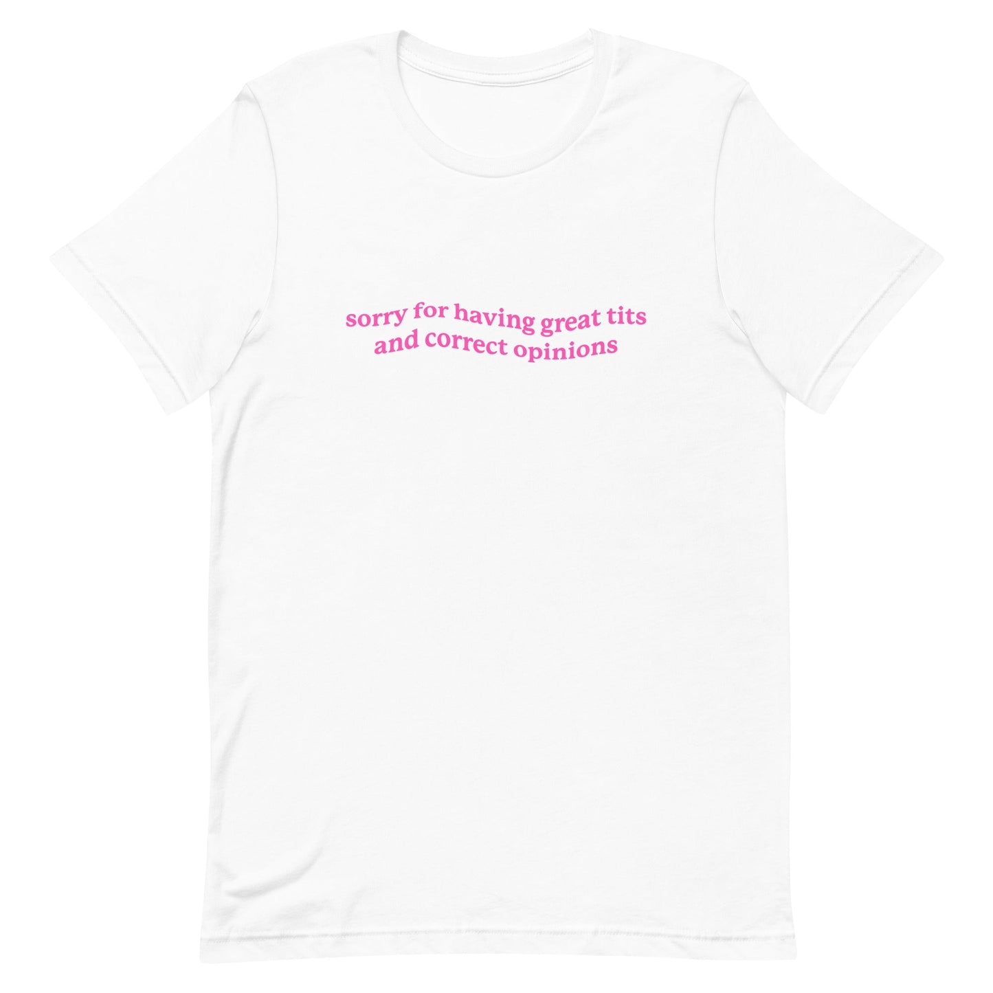 Great Tits & Correct Opinions Unisex t-shirt
