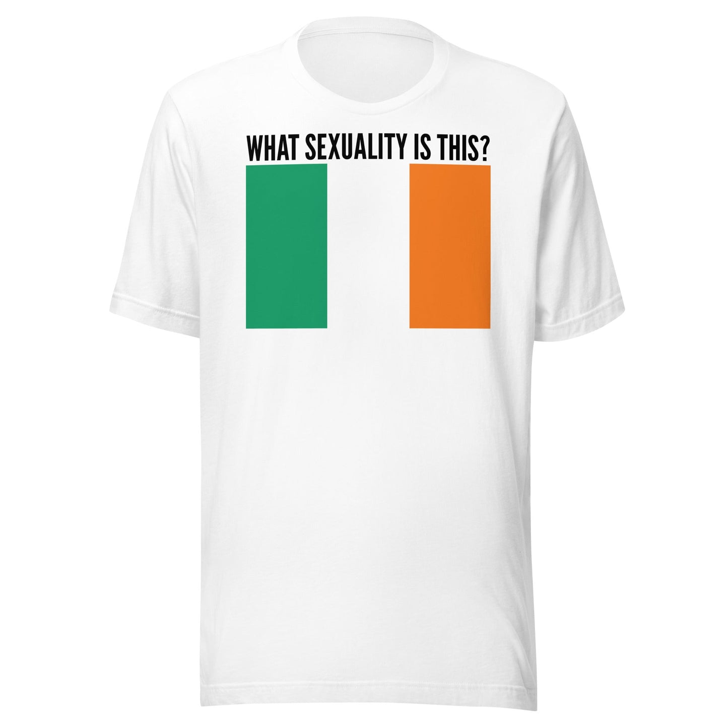 What Sexuality is This? (Irish Flag) Unisex t-shirt