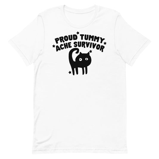 Proud Tummy Ache Survivor Unisex t-shirt