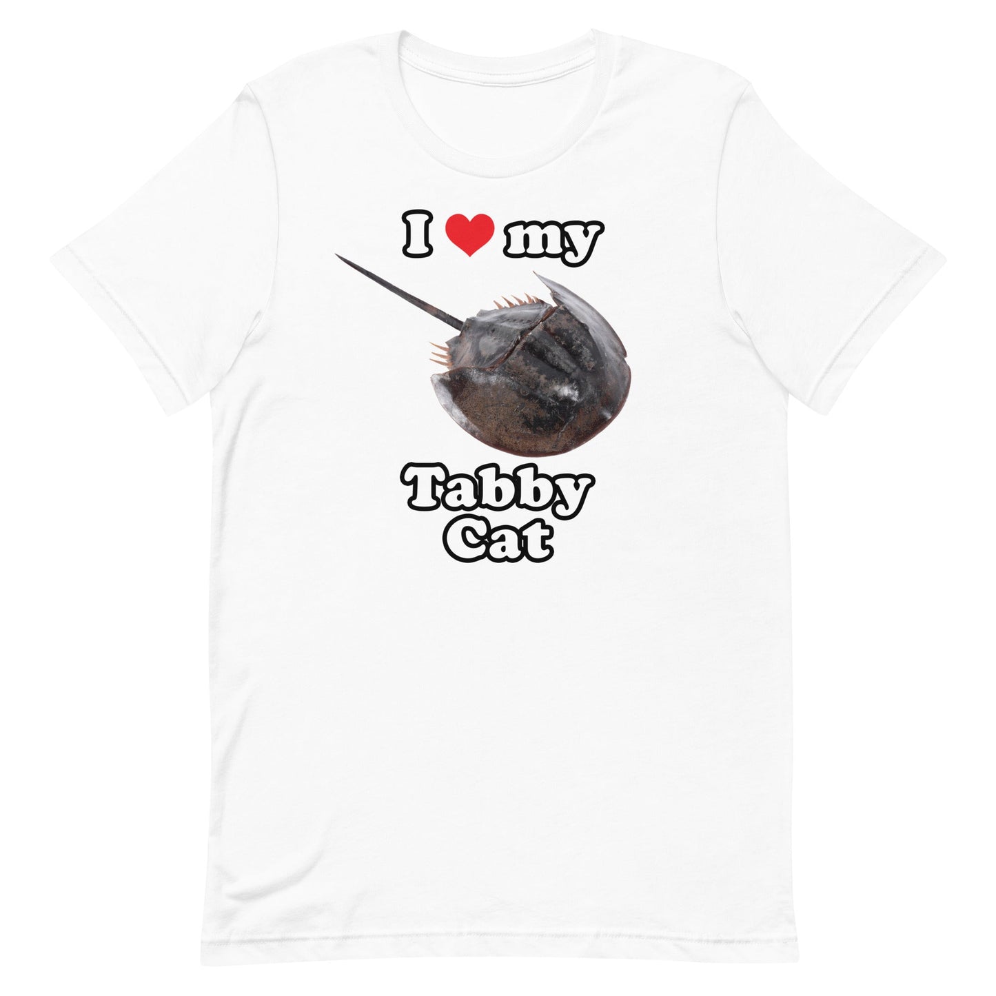 I Love My Tabby Cat Unisex t-shirt