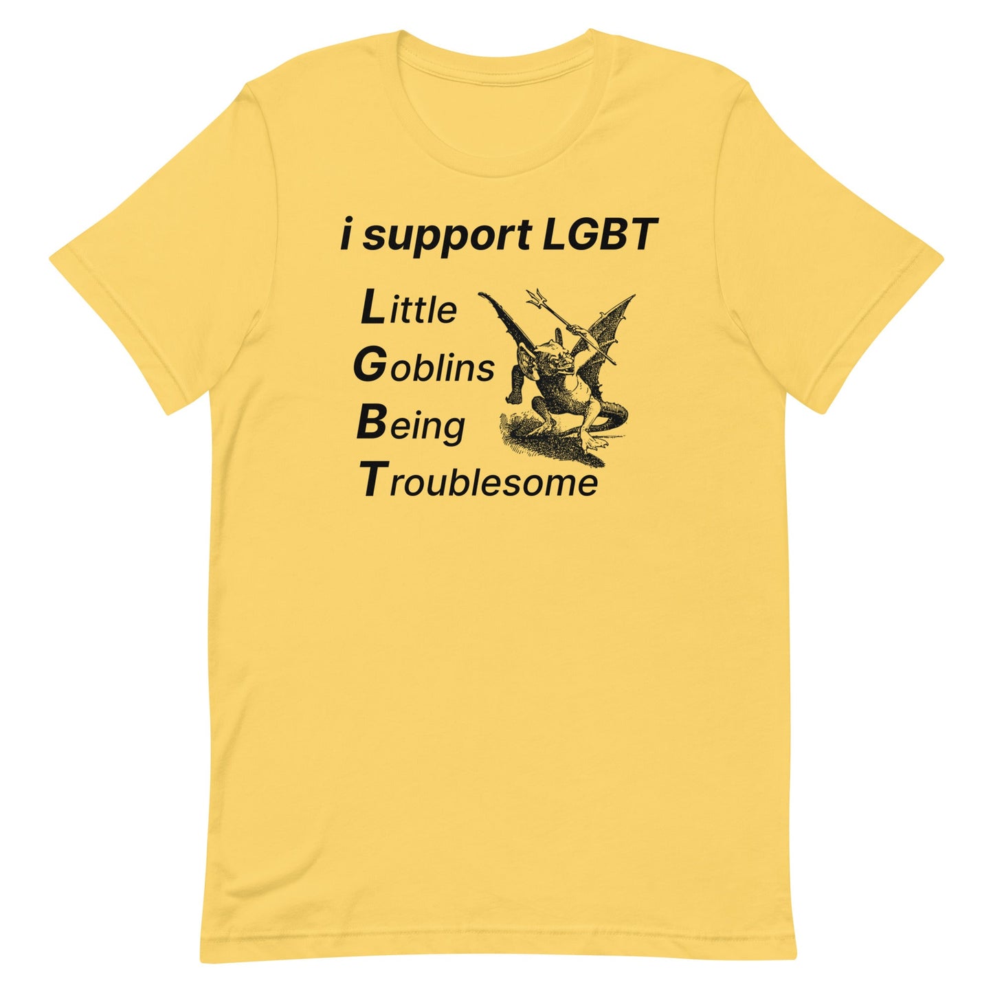 LGBT (Goblins) Unisex t-shirt