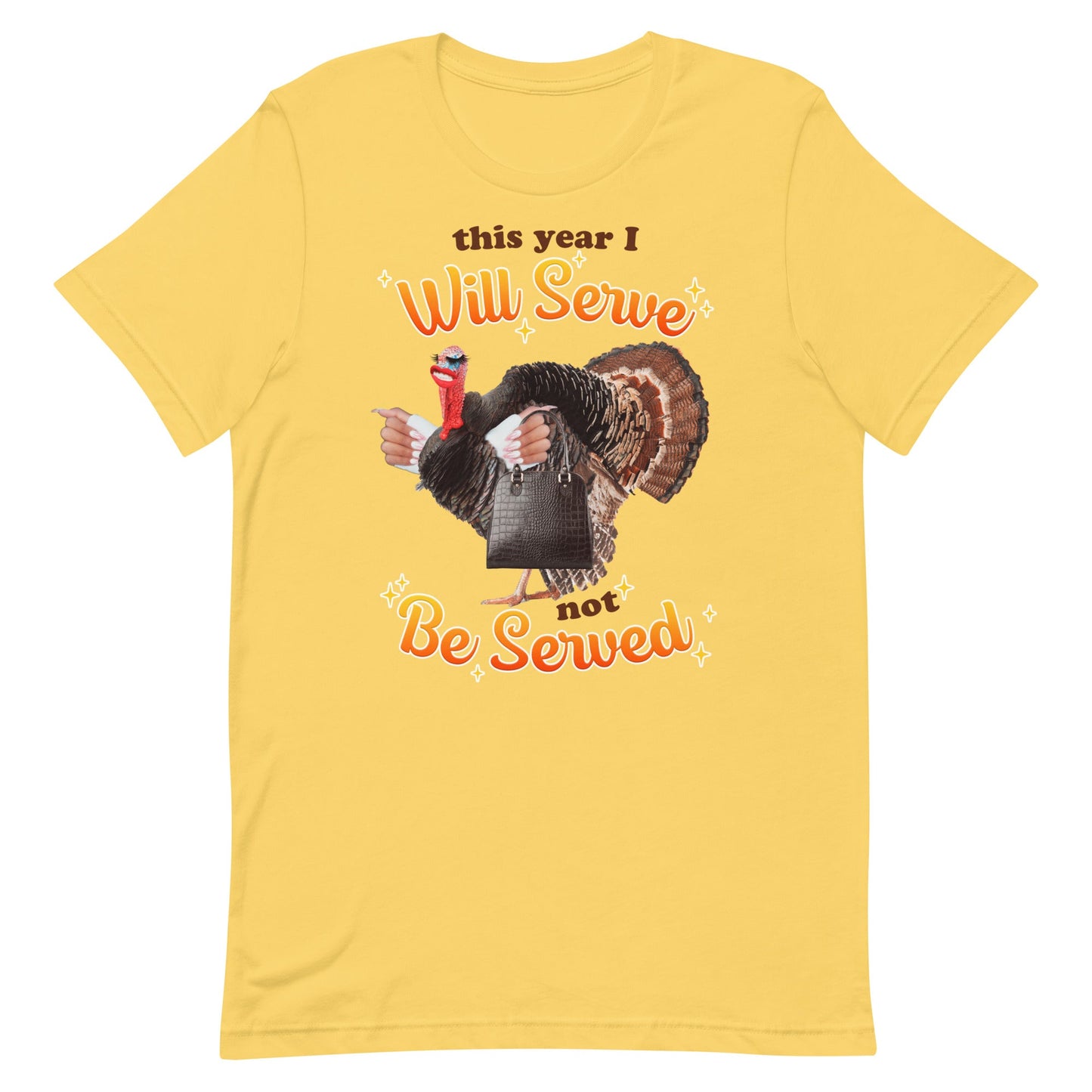 I Will Serve Not Be Served Unisex t-shirt