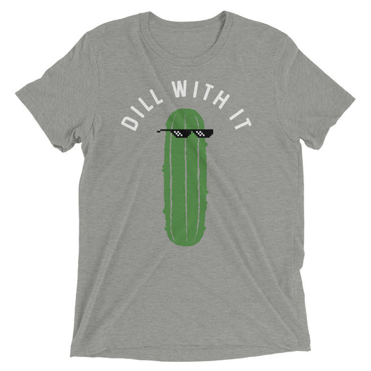 Dill With It Men's Tri-Blend Tee